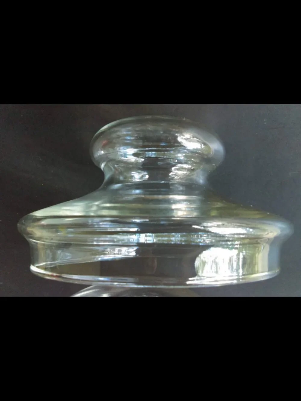Clear Glass Round Cookie Candy Jar Apothecary Wedding Display Candy Bar with Lid